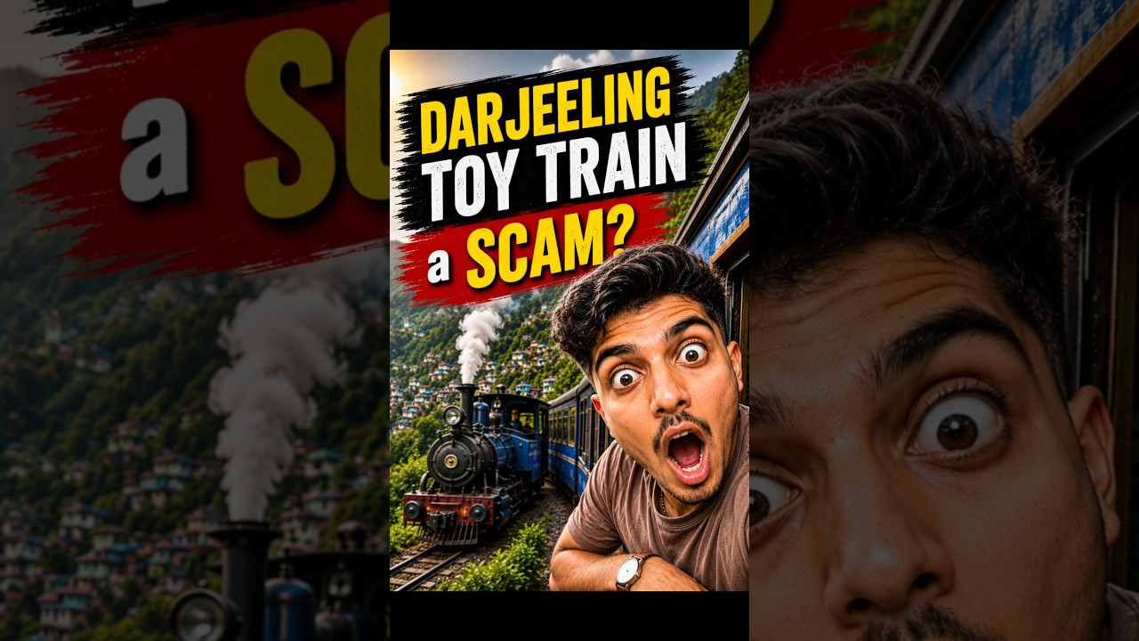 Don't ride Darjeeling Toy Train ❌ #shorts #darjeeling #travel #vlog
