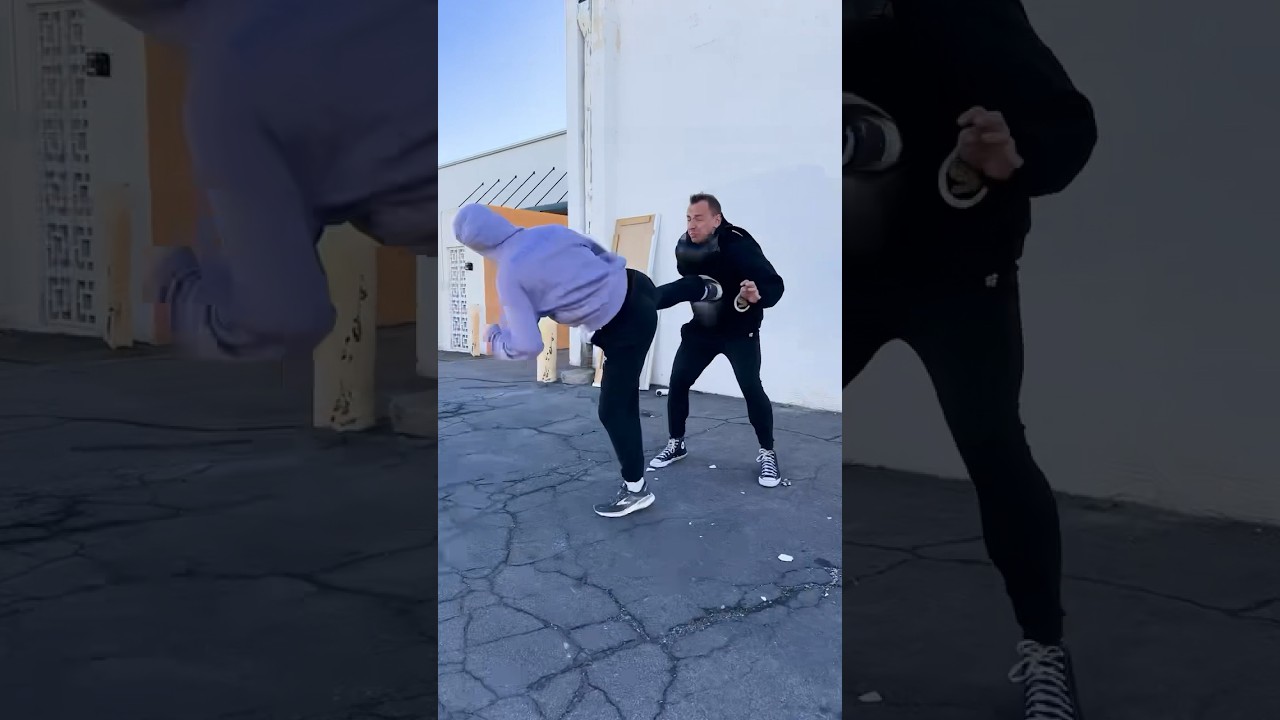 Suga Sean Spin Kicks Vitaly! #shorts
