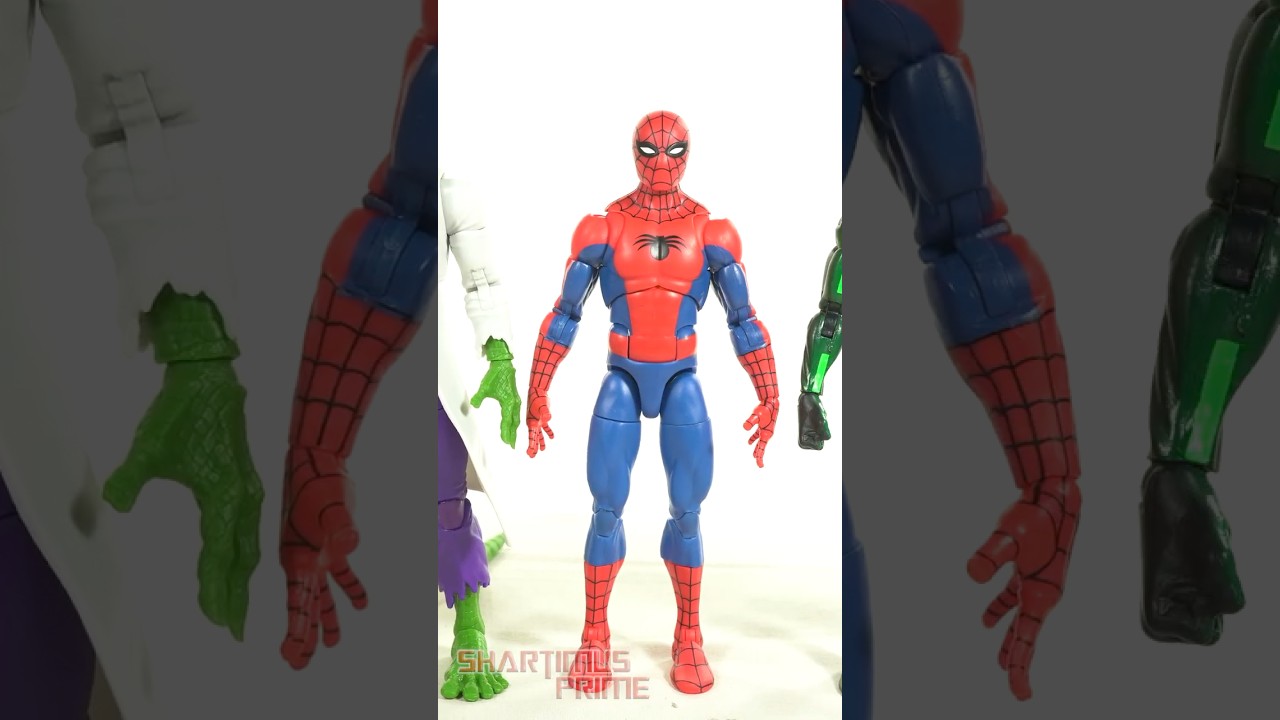 LEGO Gloves?! ##SDCC2026 #MarvelLegends #SpiderMan #Lizard #Electro #Bigtimeletdown #stopmotion #toy