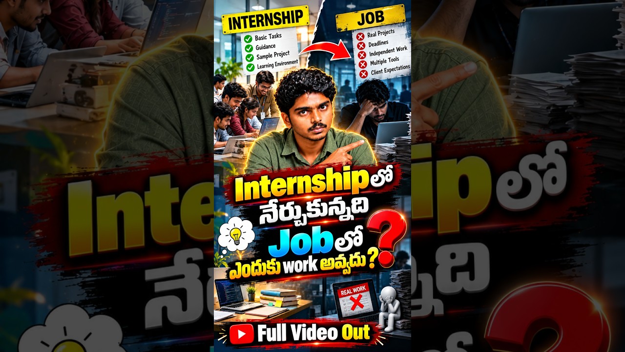 Internshipలో నేర్చుకున్నది jobలో | Best Automation Testing Coaching Center In Ameerpet | CYC SOFT