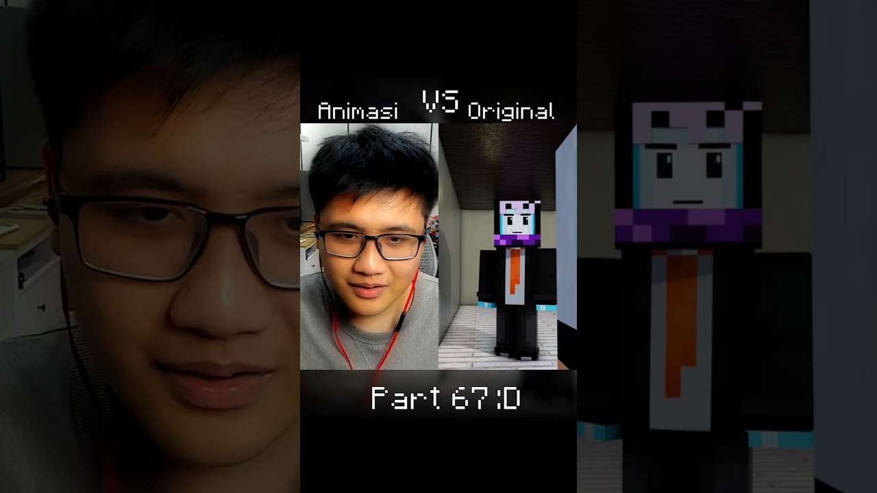 [Animasi VS Original] NightD Bikin BeaconCream Masuk Backrooms!! #animasi #minecraft #indonesia