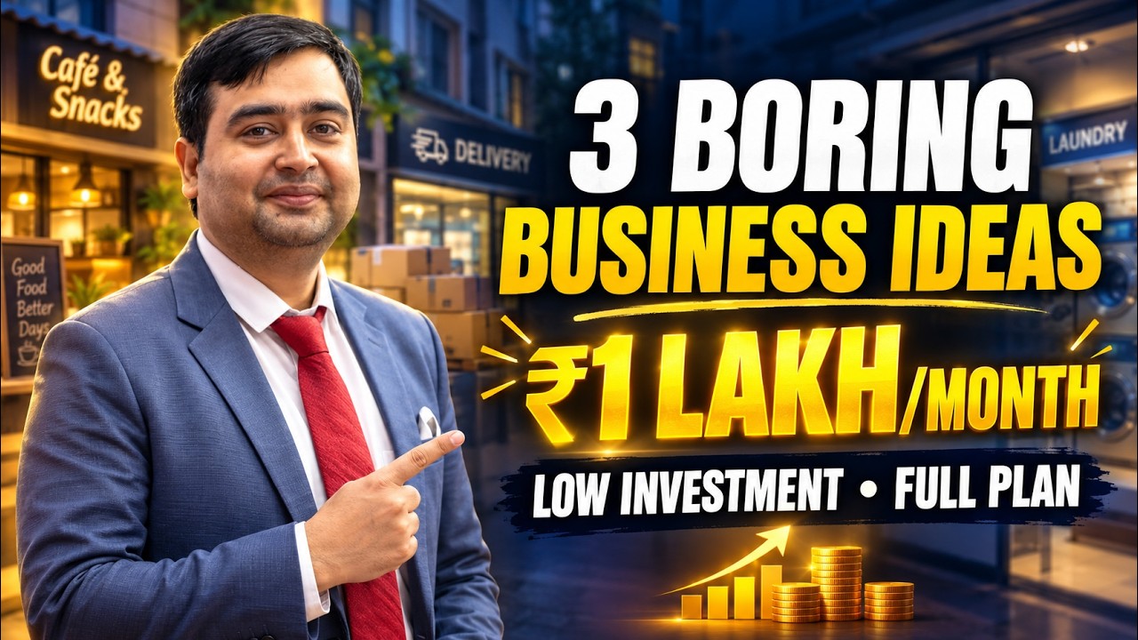 3 Boring Business Ideas Nobody Talks About | Make ₹1 Lakh/Month