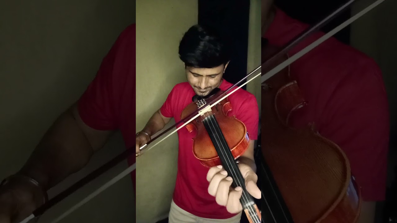 Preethse Antha Prana Thinno Violin Bit 🎻 #music