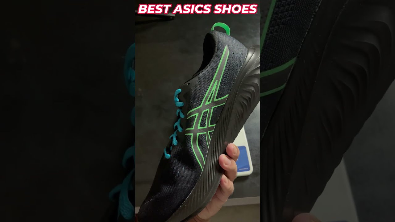 Best Asics GEL-EXCITE 10 Black Running Shoes Weight For Men Review in Hindi