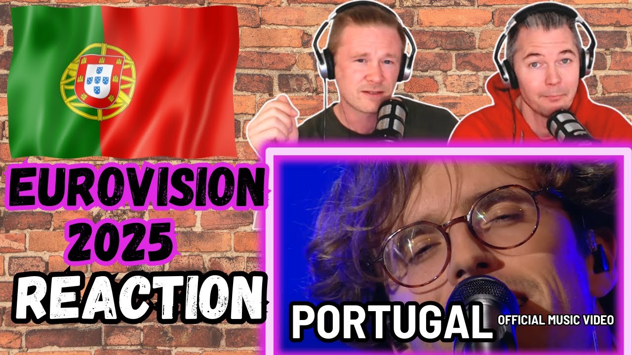 EUROVISION 2025 PORTUGAL *Reaction* NAPA - Deslocado - Official Music Video