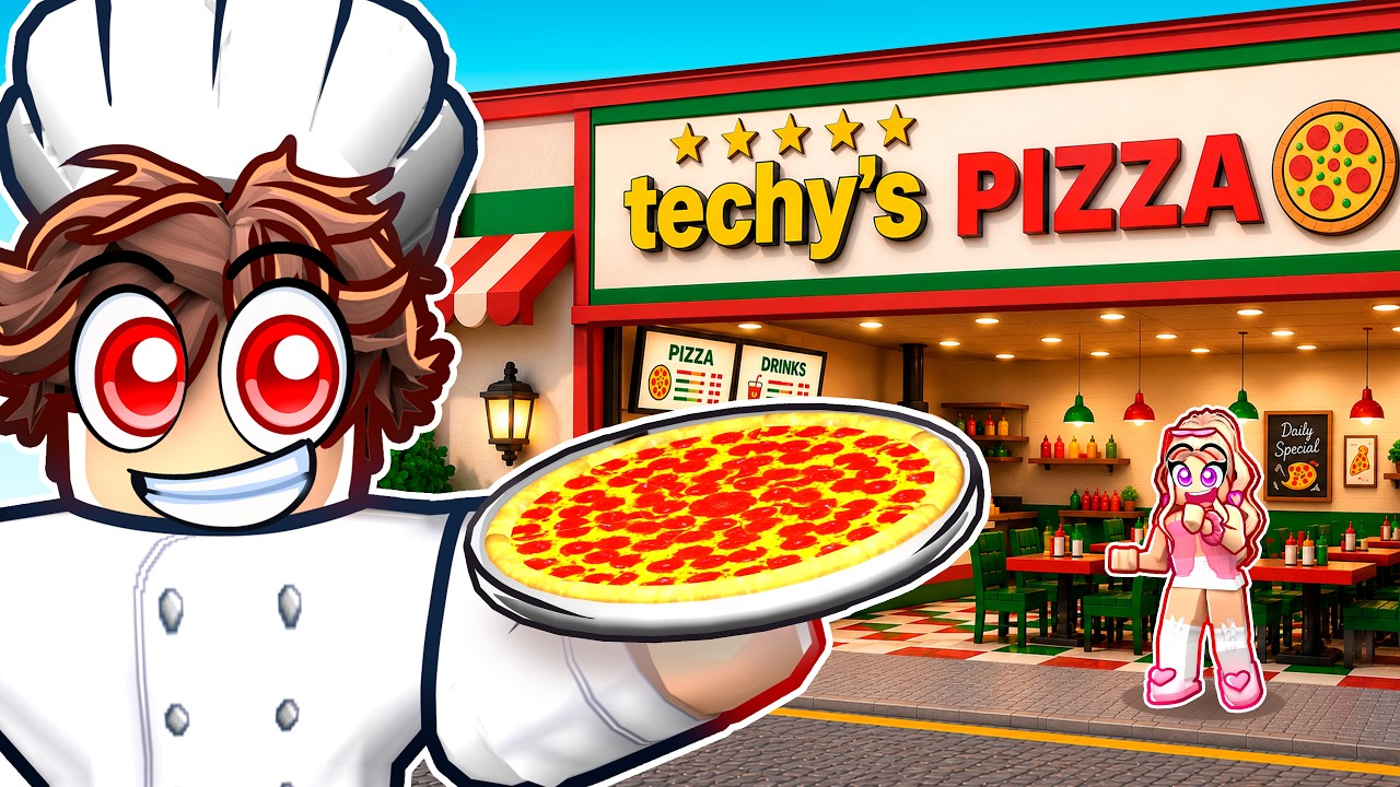 I Opened a 5 Star PIZZERIA in Roblox...