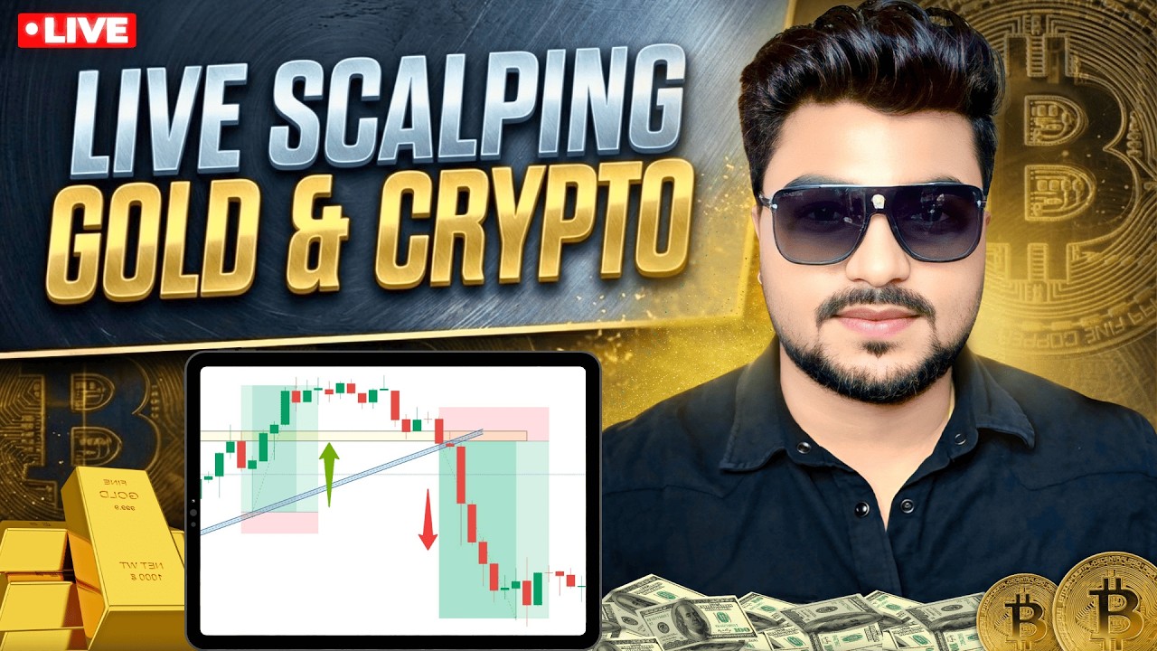 Crypto Gold Scalping Live Trading 1st July 2026 | #goldtrading #cryptotrading #bitcoin