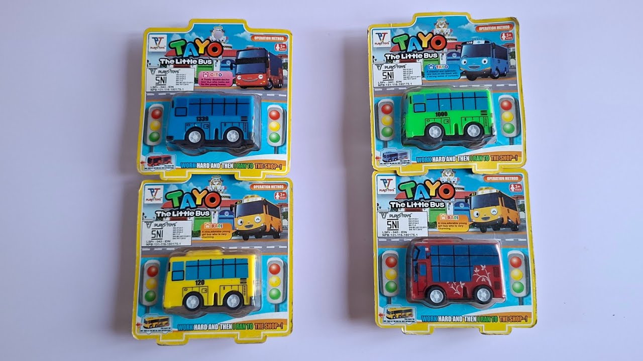 Unboxing Mainan Mobil Mobilan Tayo The Little Bus Terbaru 2026