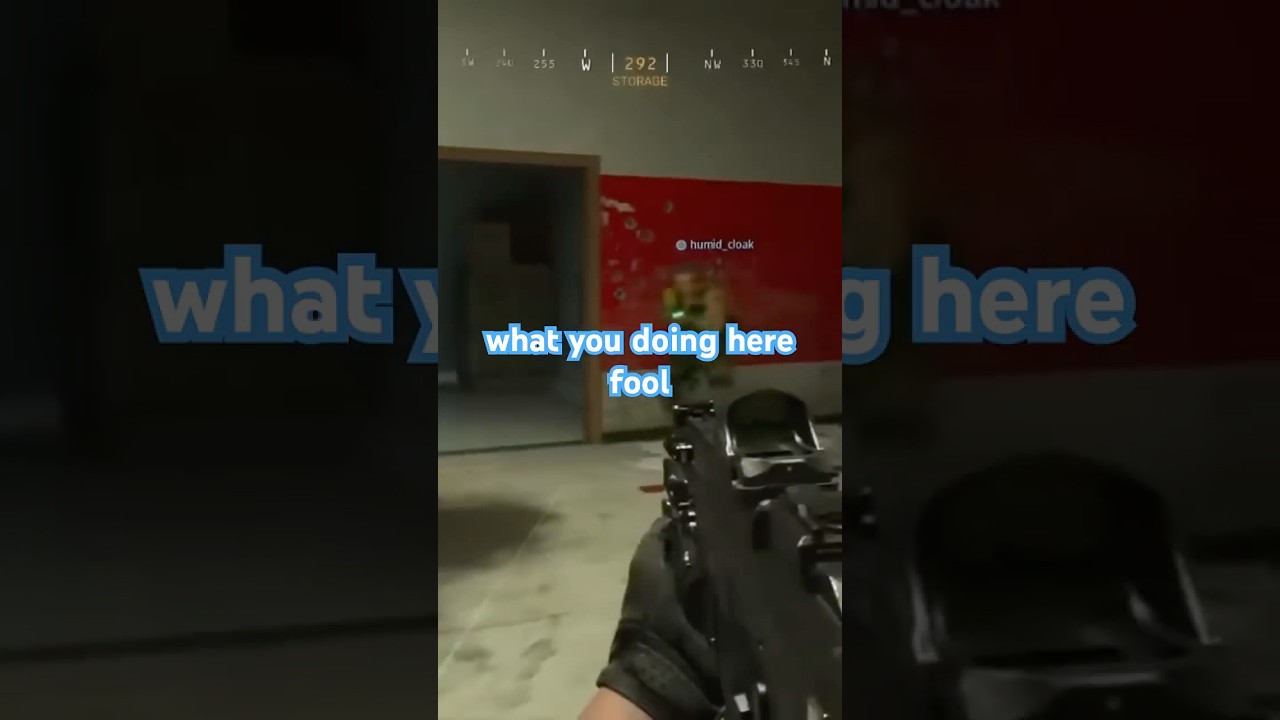 I Got recognized while playing Call of Duty!
