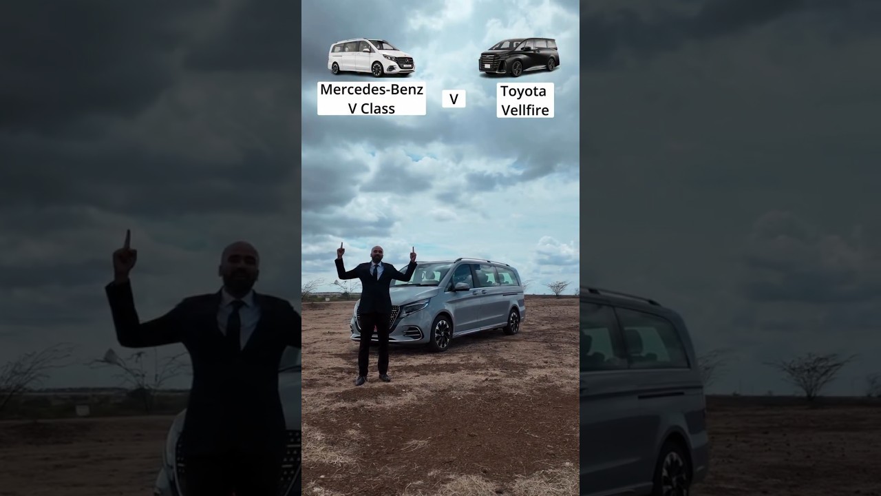 Mercedes-Benz V-Class v Toyota Vellfire!