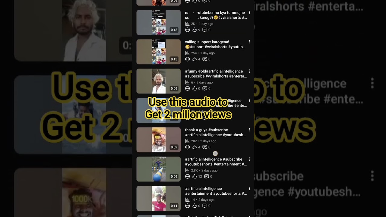 #milionviews