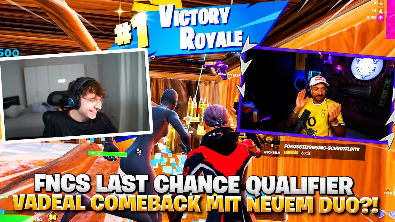 🤯VADEALS NEUES DUO IST INSANE! | FNCS LAST CHANCE QUALIFIER
