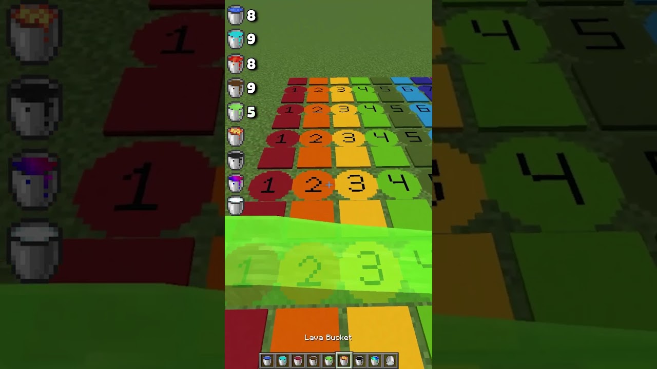 Running In Circles vs Liquid Scoring #shorts #meme #minecraft