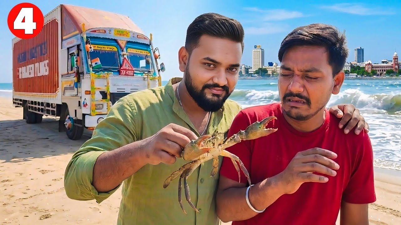 Finally Hum Chennai Pahunch Gaye 😘 || Sonu Bhai Ko Crab Khila De Kya ?