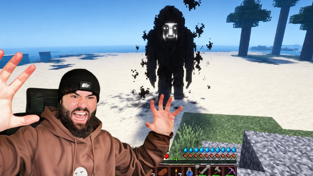 I played the MOST terrifying Minecraft HORROR mod...