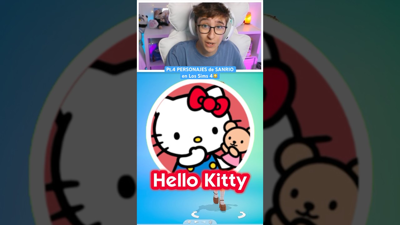 Pt.4 PERSONAJES de SANRIO en Los Sims 4🎀: Hello Kitty🐱 #EAPartner #thesims4 #sims4 #sims #Jaglez