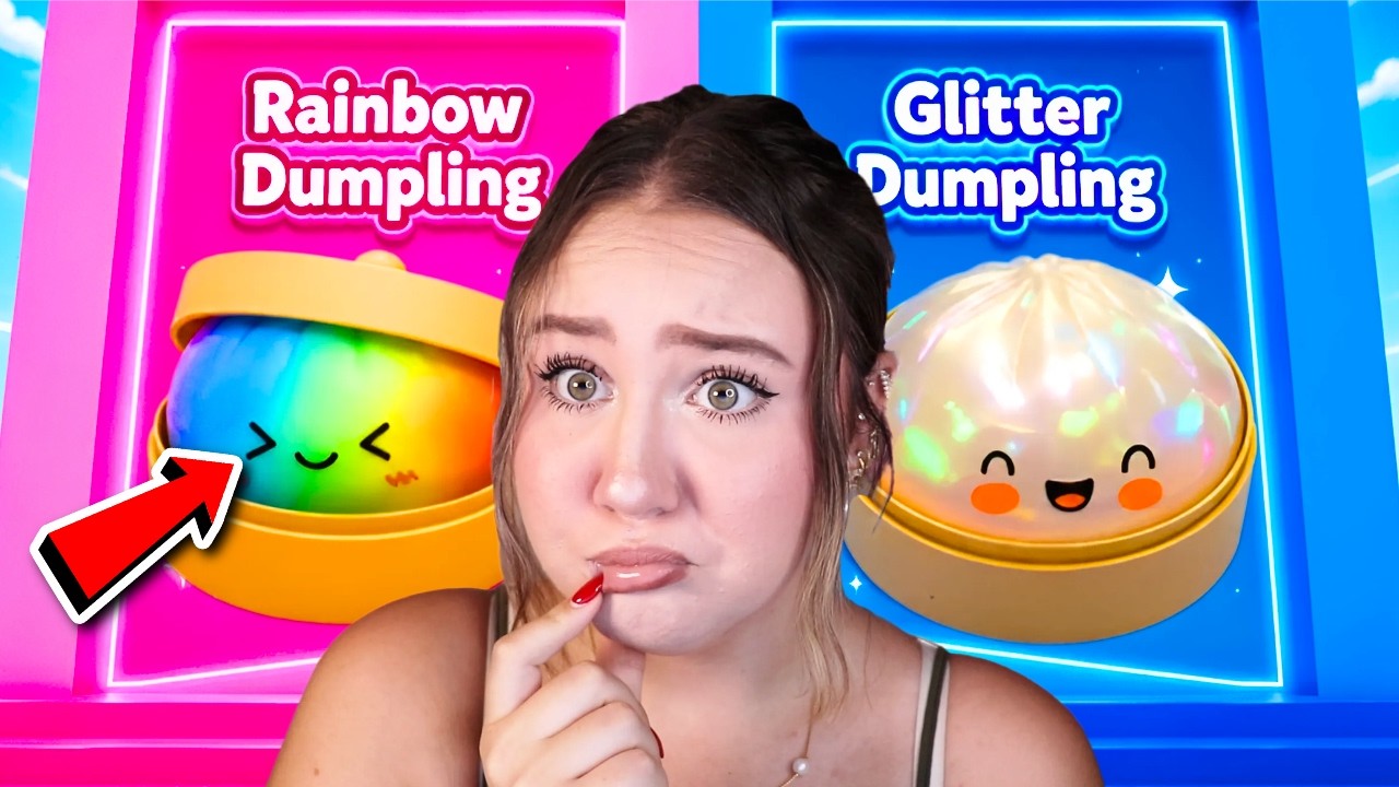 I Played Would You Rather, SQUISHY DUMPLING TOWER..!