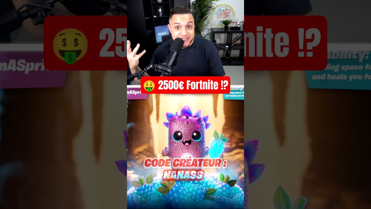 2500€ Fortnite !?