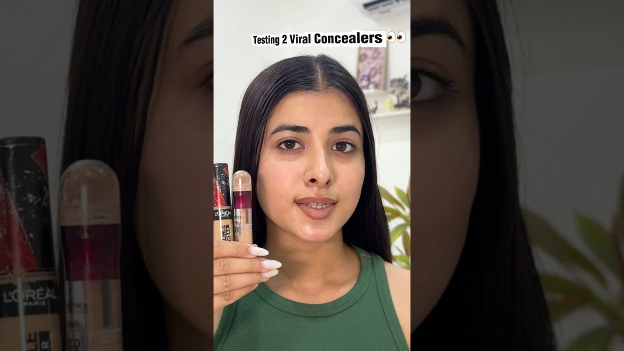 Maybelline vs L’Oréal 😱 Which Concealer Is Better?