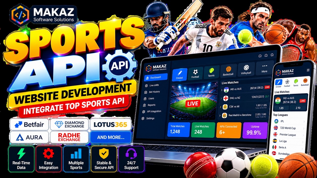 Make Your Own Sports API Website In 2026 | Sports API Website Development | Sports API