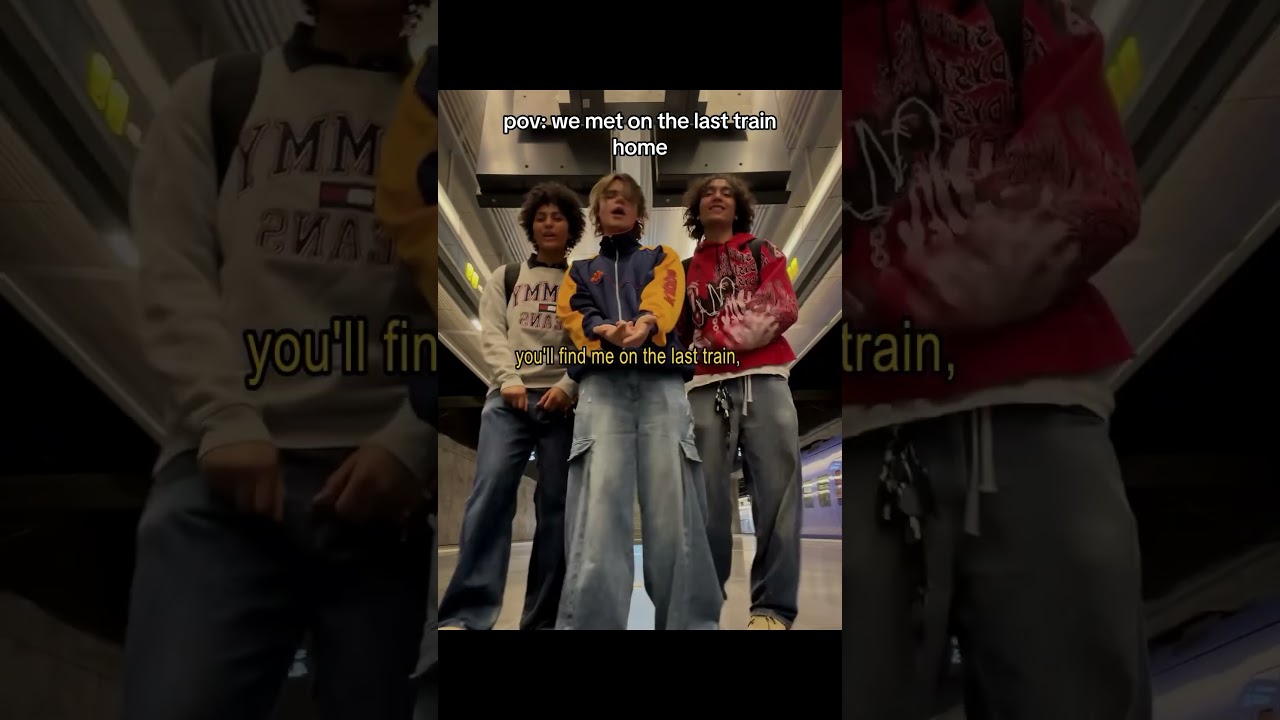 POV: we met on the last train home… #oscarstembridge #newmusic