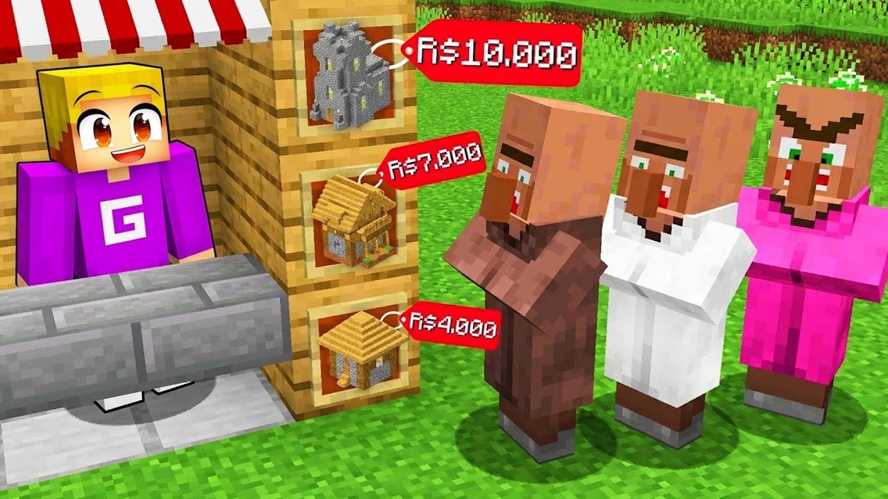 Villager Huizen Verkopen In Minecraft!