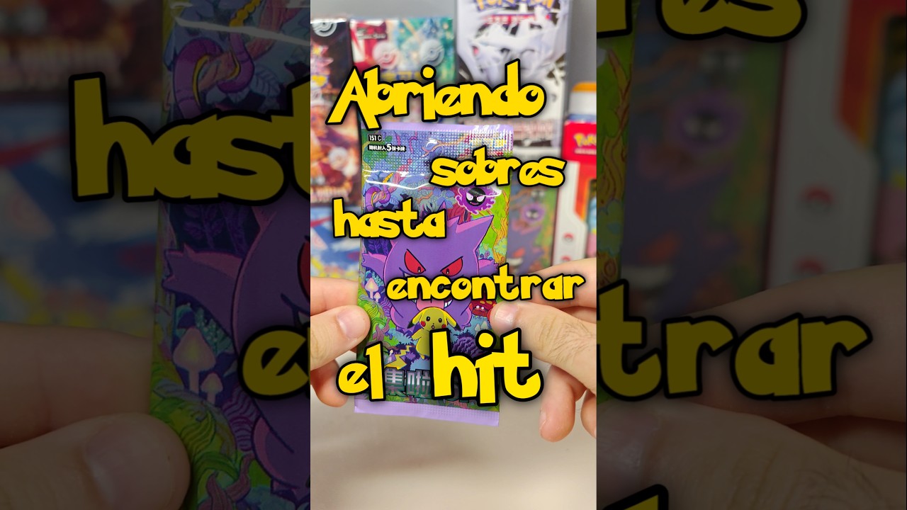 Abriendo Sobres Hasta Encontrar El Hit - Episodio 7 - Pokemon #pokemon #pokemoncards #pokemontcg