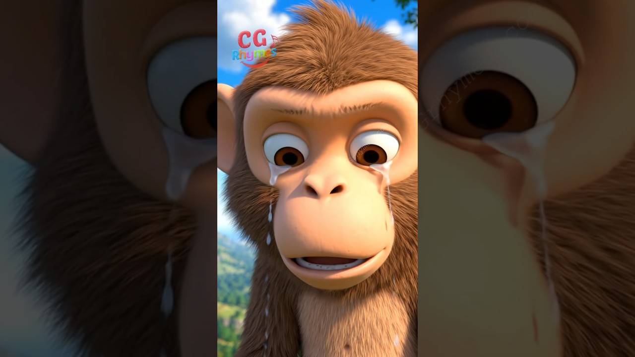 🐉 The Dragon Saved Monkey's 🐒  Banana! 🍌🥹 | #short #kids