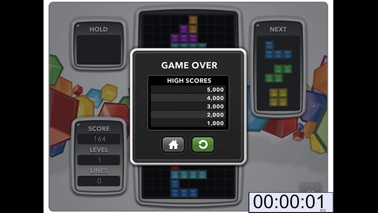 Tetris Die% Speedrun in 0:01:812