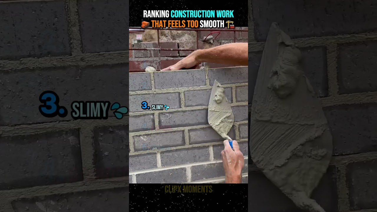Construction work that feels too smooth ranking 🏗️🧱 #usa