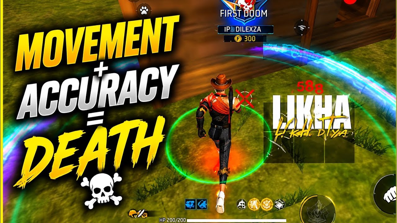 MOVEMENT KING 👑 + PERFECT AIM 🎯 .THE MOVEMENT IP Dilexza IS BACK ☠️🔥 | FREE FIRE HIGHLIGHTS
