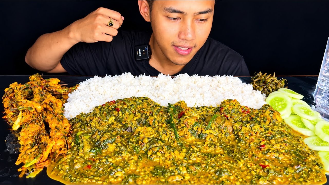 PORK CHAGEMPOMBA WITH BORA 🔥 || MANIPURI MUKBANG 