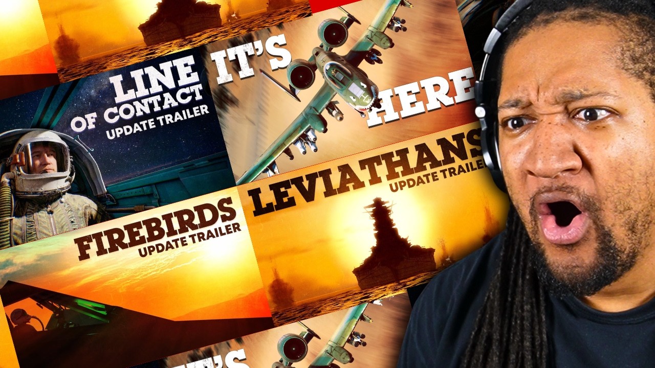 I Can't Get Enough Of War Thunder Trailers! (Line Of Combat, Wind Of Change, Firebirds, Leviathans)