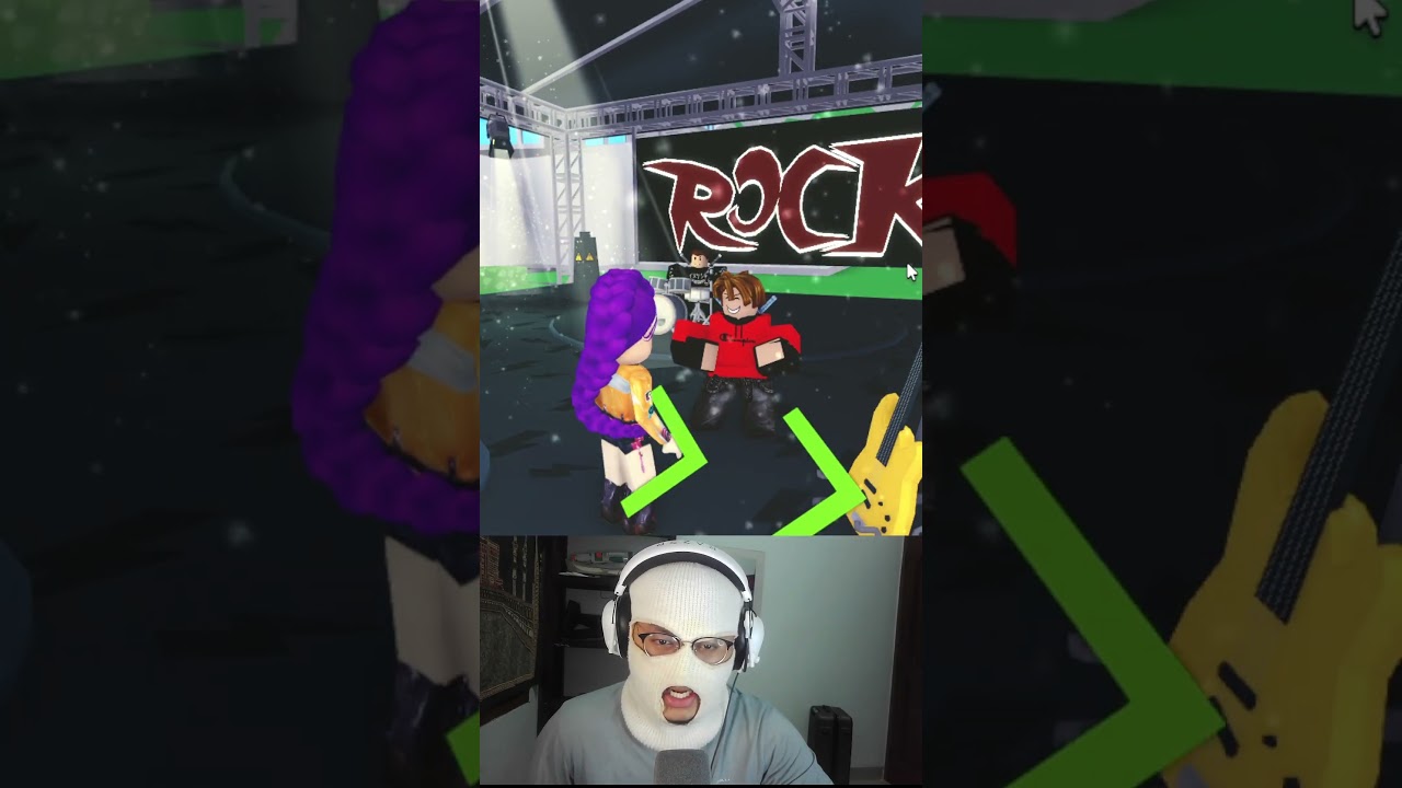 rumi bikin konser sendiri keren banget!! #roblox #robloxshorts