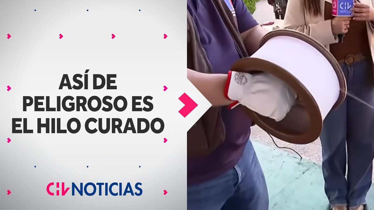 Hilo Curado sigue siendo una amenaza: Así de peligroso es, según esta impactante demostración - CHV