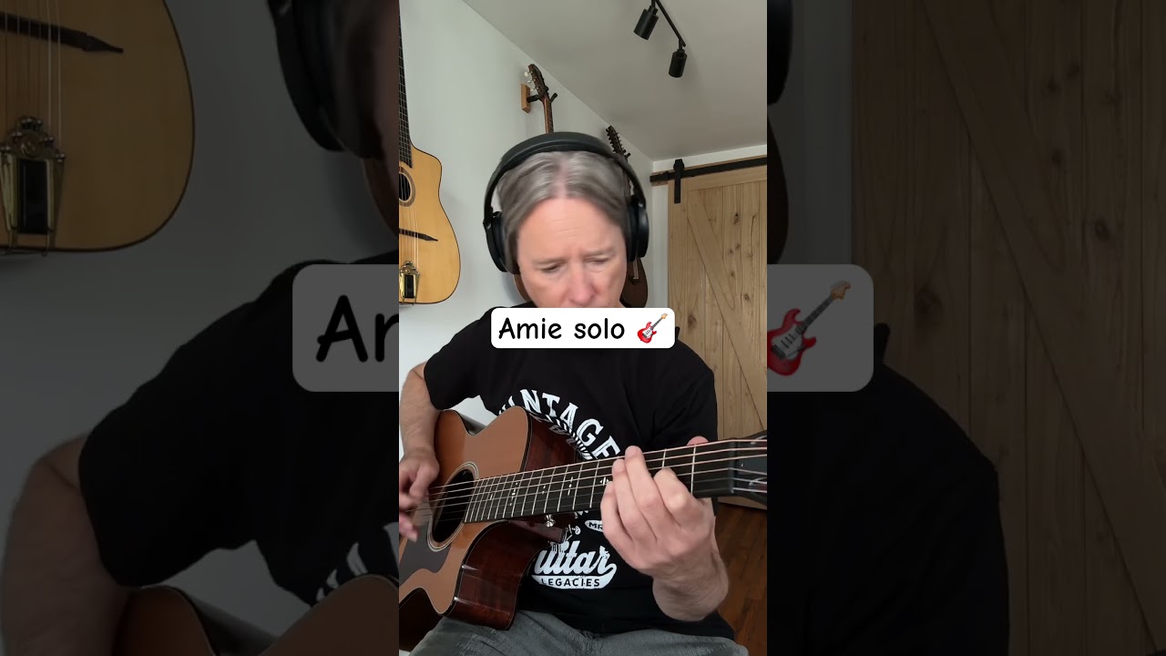 Amie Guitar Solo 🎸 Pure Prairie League #Shorts