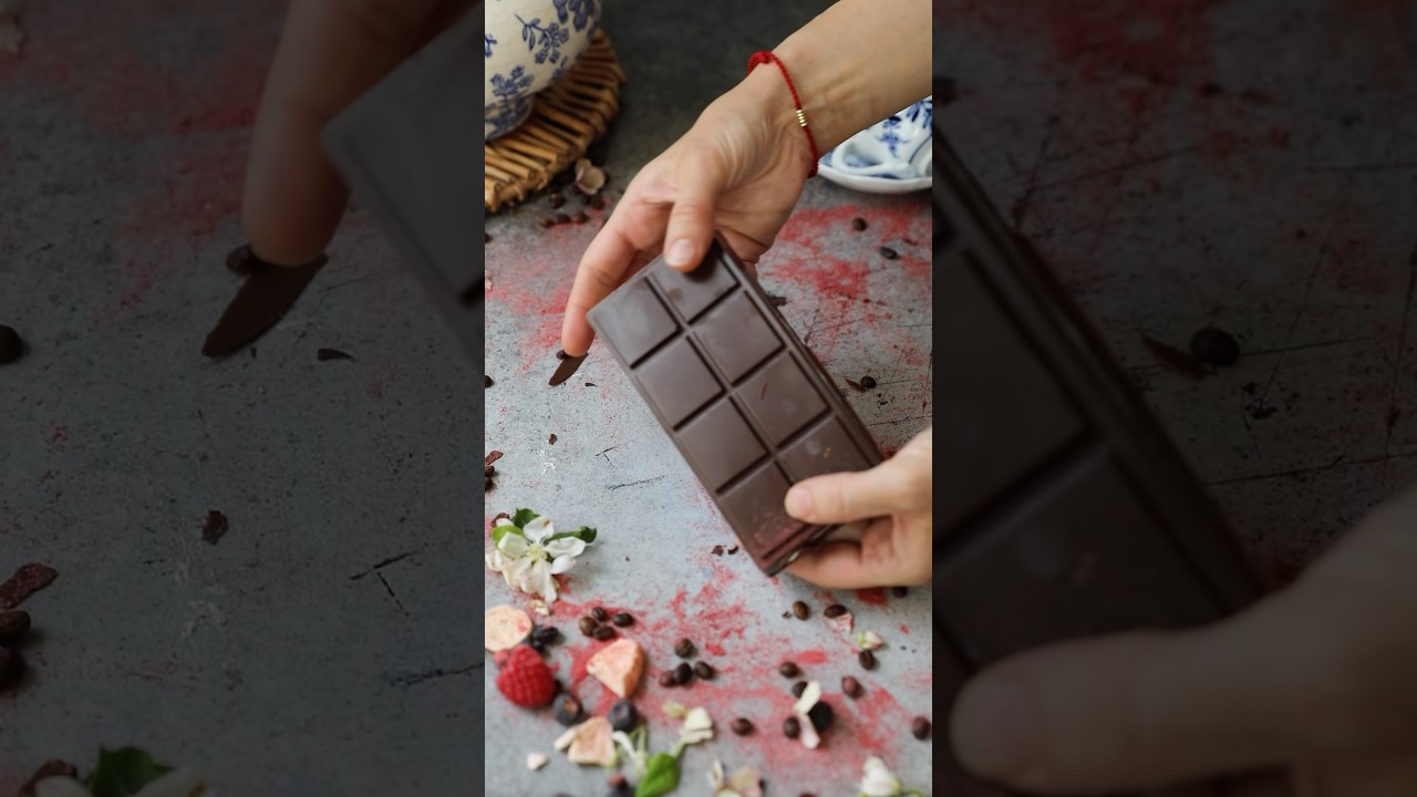 Tiramisu Chocolate Bar 🍫 #food