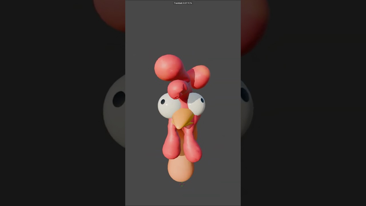 The Most fun Blender Tutorial! #blender #chicken #blendertutorial
