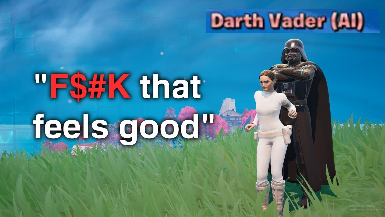 Pushing the Fortnite Darth Vader AI to its limits...