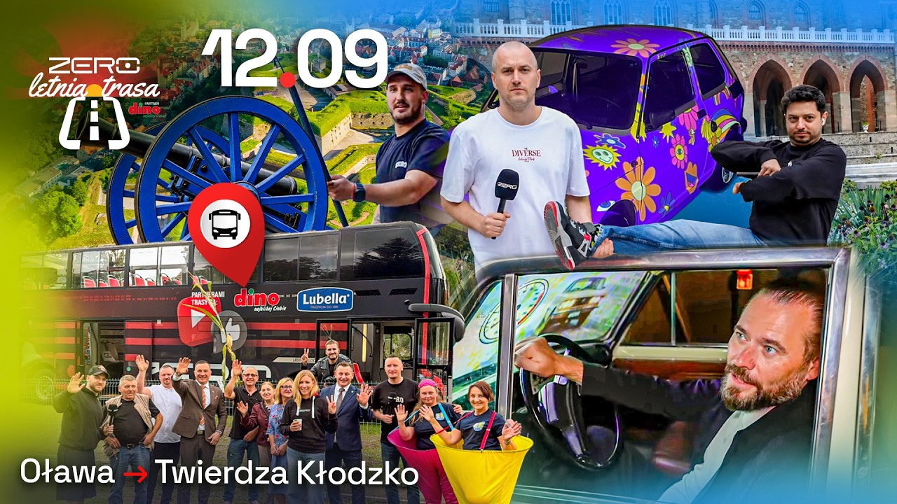 TRASA LETNIA KANAŁU ZERO #3 | OŁAWA, HENRYKÓW, ZĄBKOWICE ŚLĄSKIE, KŁODZKO | DZIEŃ 2