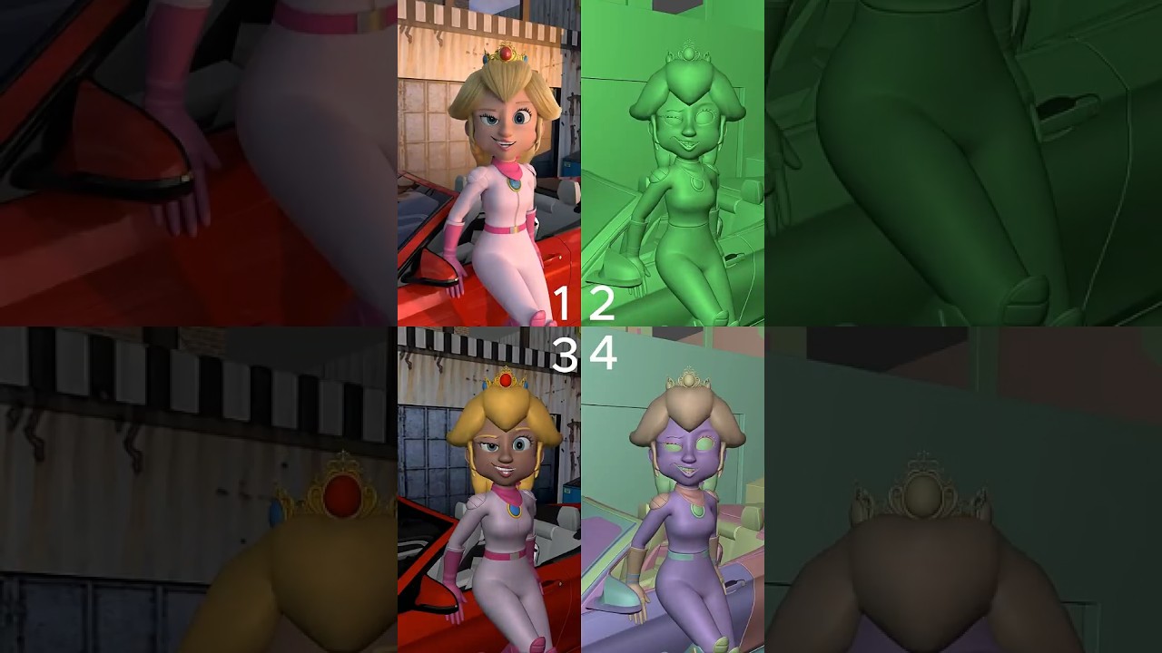 Wrap Me In Plastic But It's Princess Peach _ToMaxT Animation - Compilation