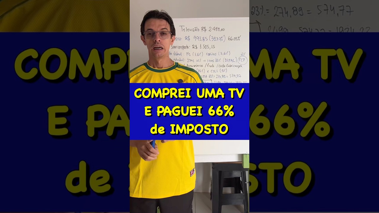 COMPREI IMPOSTO E GANHEI UMA TV