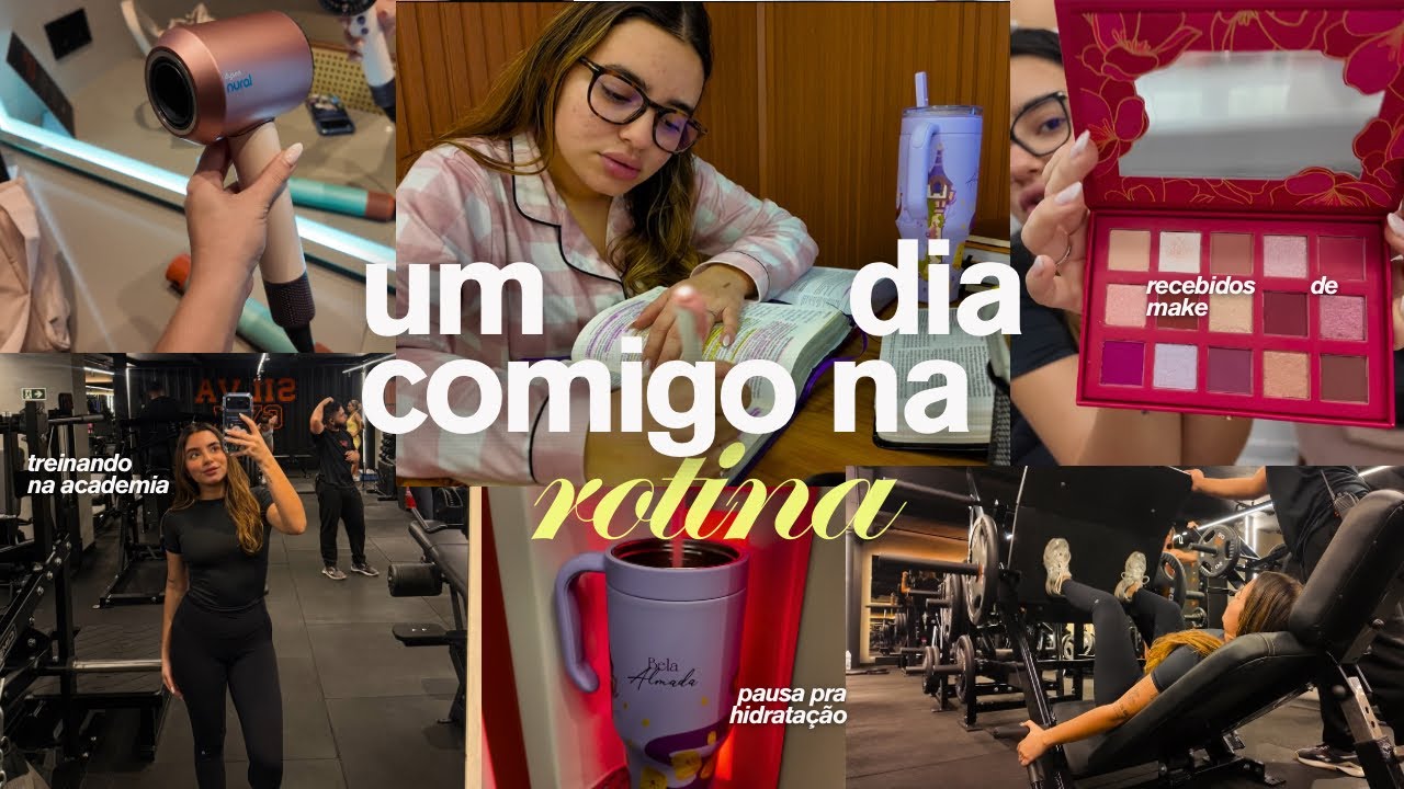 DAILY VLOG: academia, recebidos, bate papo……