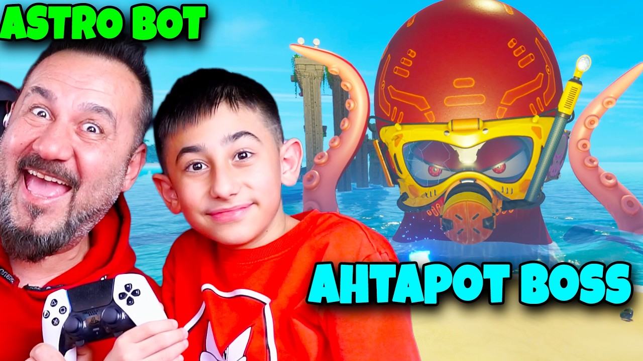 AHTAPOT BOSS ÇILDIRDI! EGEMEN KAAN İLE PS5 ASTRO BOT OYNUYORUZ! #6