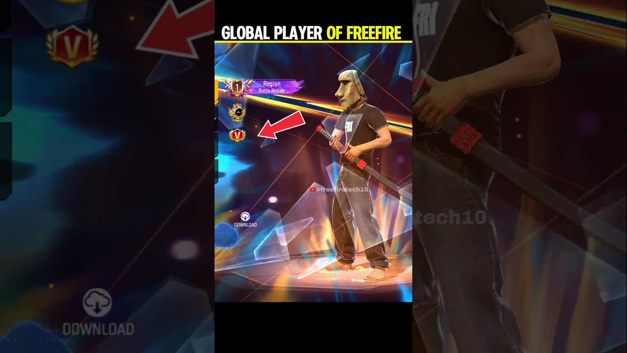 SPOTTED NEW GLOBAL PLAYER 🗿!! #freefire #freefiremax #shortsviral #trending
