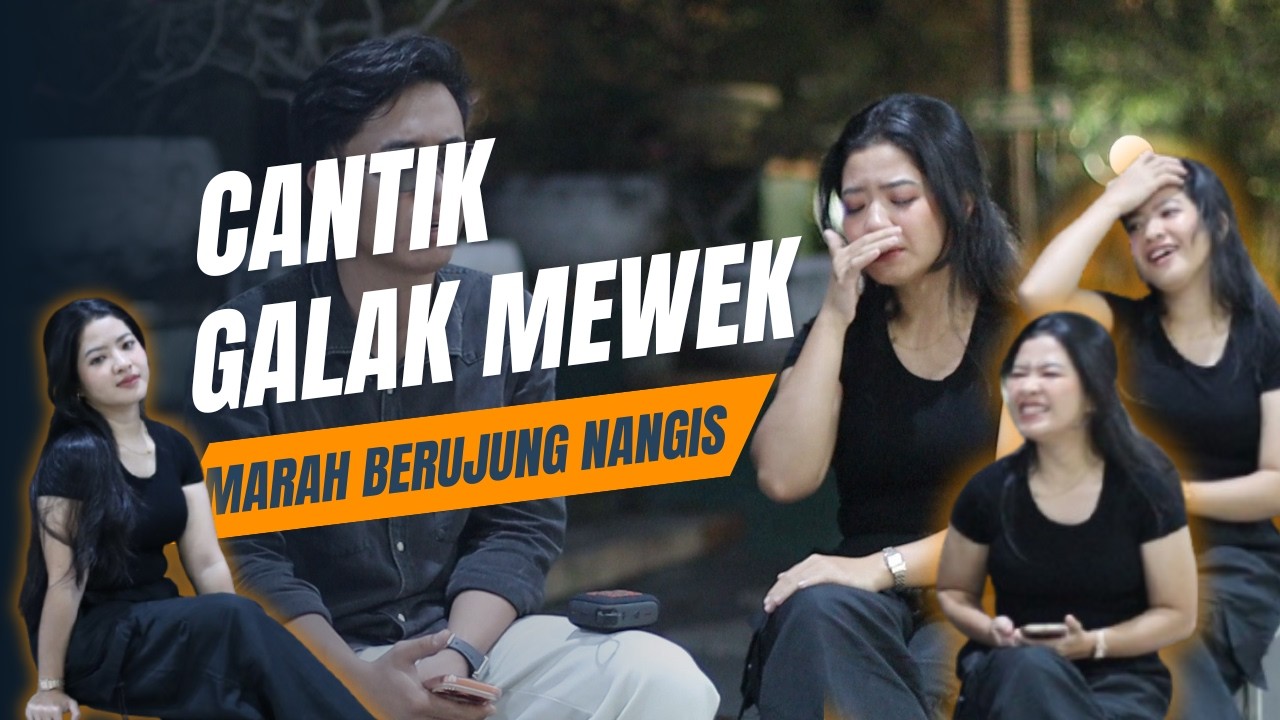 PRANK SHOLAWAT & NGAJI !! SI  CANTIK GALAK NANGIS DENGAR SHOLAWAT 😍