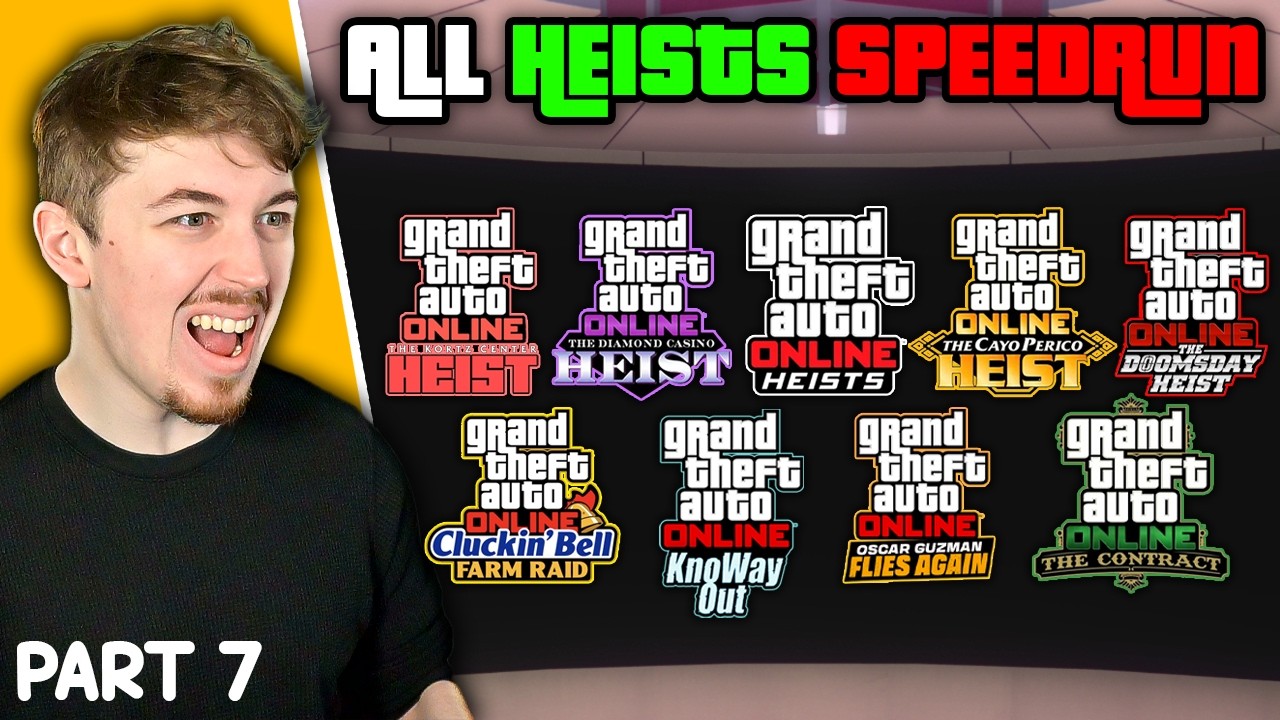 The New ALL HEISTS SPEEDRUN In GTA Online Was A Mistake... (2026 Edition) | PART 7