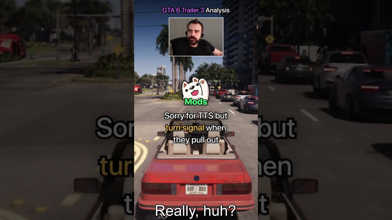 We Got Turn Signals In GTA 6 #gta6 #gtavi #gtaonline