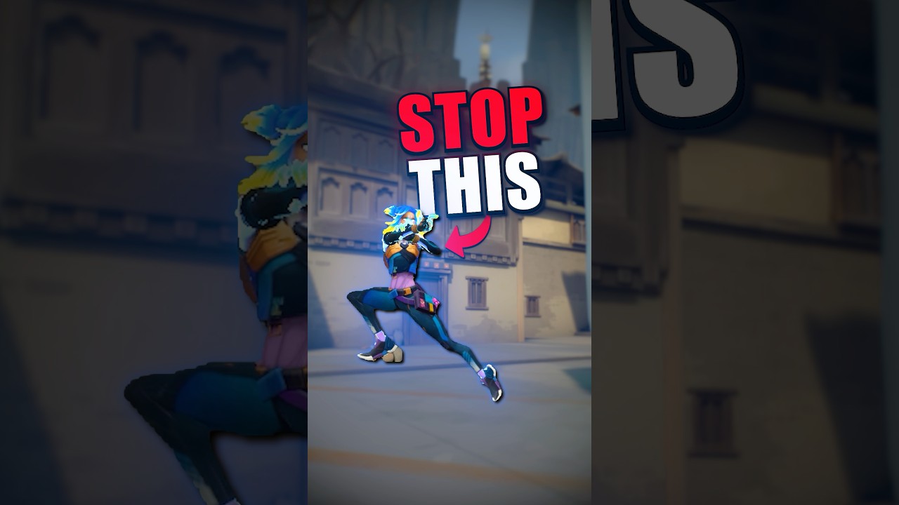 STOP SWINGING LIKE THIS… #valorant #valoranttips #valorantclips #valorantfunny #gamingshorts