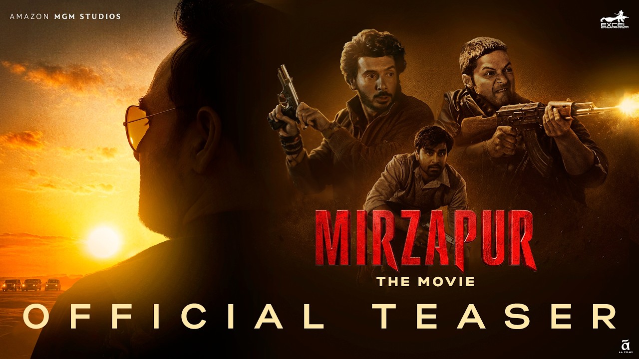 Mirzapur The Movie | Official Hindi Teaser | Pankaj Tripathi | Ali Fazal | Divyenndu | 4th Sept